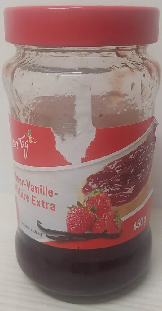 Erbeer-Vanille-Confitüre Extra
