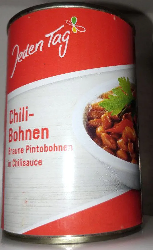 Chilli-Bohnen - Braune Pintobohnen in Chilisauce