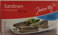 Sardinen in Sonnenbluenöl