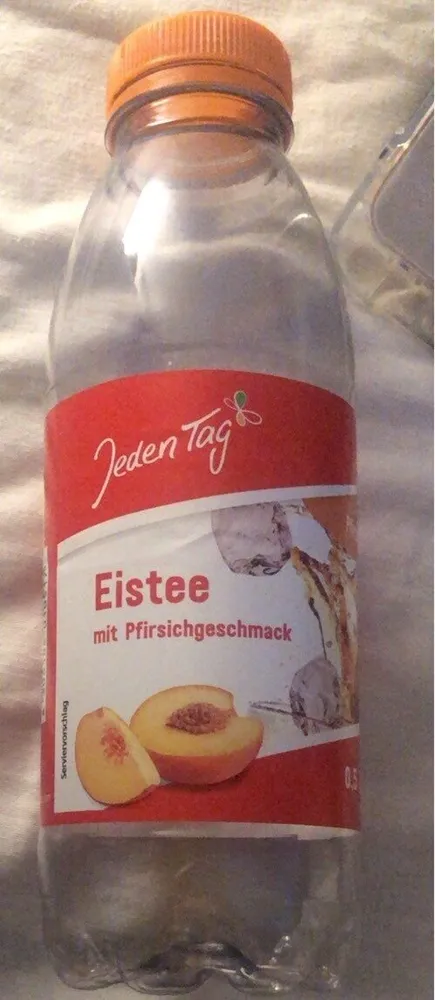 Eistee  Pfirsichgeschmack