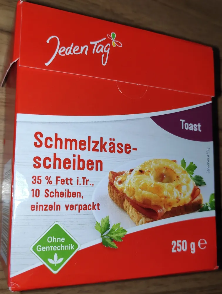 Schmelzkäse-Scheiben Toast 35 %