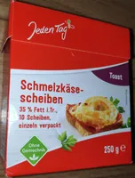Schmelzkäse-Scheiben Toast 35 %