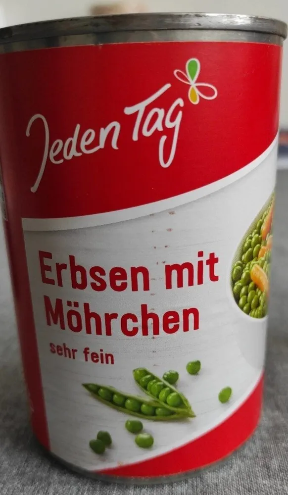Erbsen mit Möhrchen