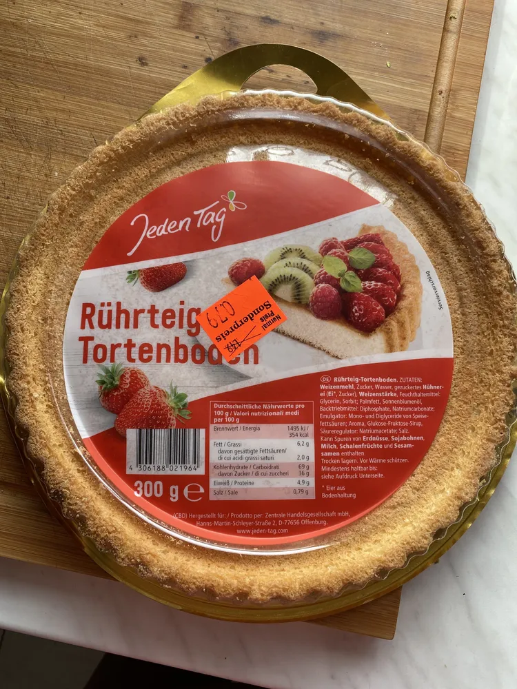 Rührteig Tortenboden