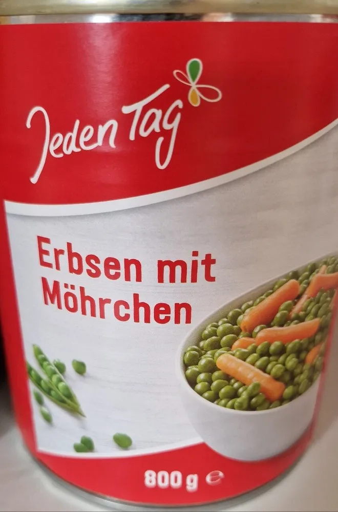 Erbsen mit Möhrchen