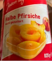 Halbe Pfirsiche