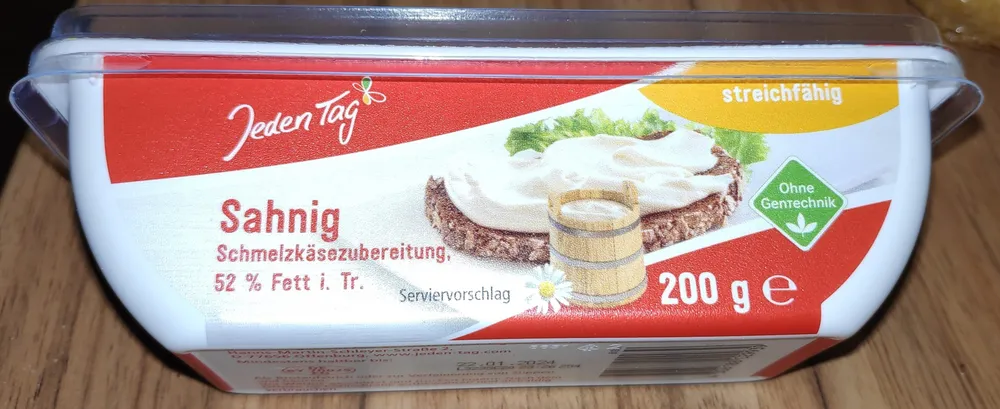 Schmelzkäse-Zubereitung sahnig 52 %