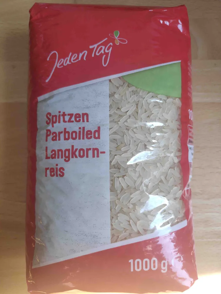Parboiled Langkornreis