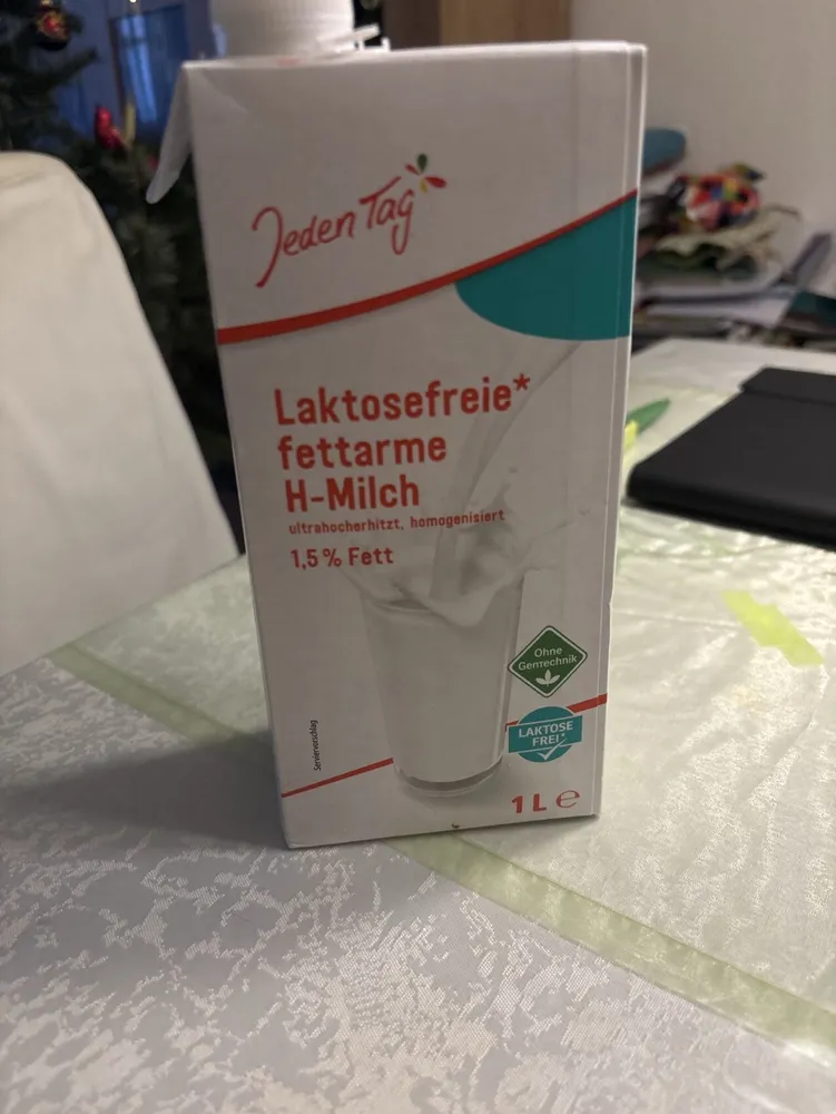 Milch Laktose frei