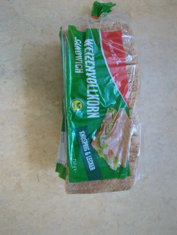 famila Jeden Tag Weizenvollkorn Sandwich 750g 1.39€ 1kg 1.86€