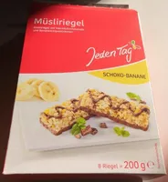 Müsliriegel Schoko-Banane
