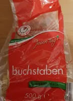 Buchstaben Suppennudeln