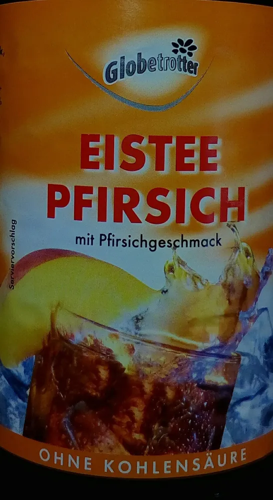 Eistee Pfirsich