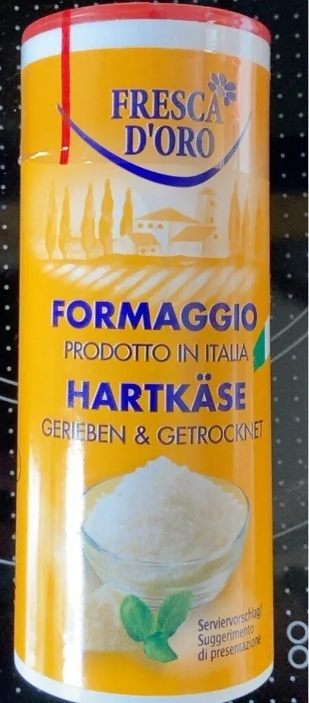 Hartkäse gerieben