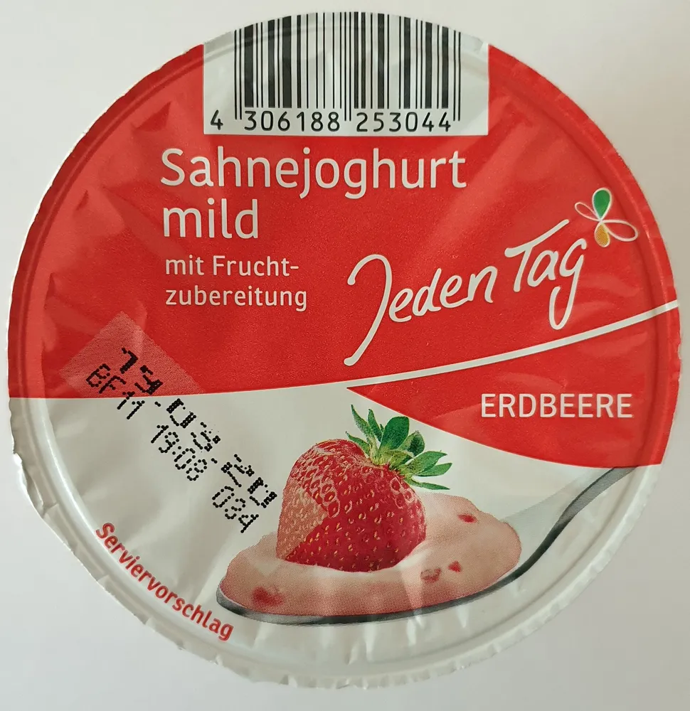 Sahnejoghurt mild Erdbeer