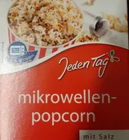 Mikrowellen-Popcorn mit Salz
