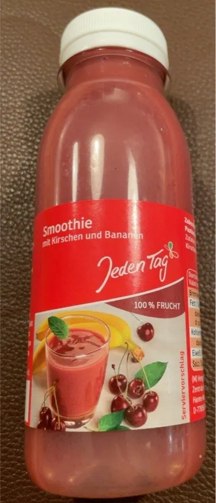 Smoothi mit Kirschen und Bananen