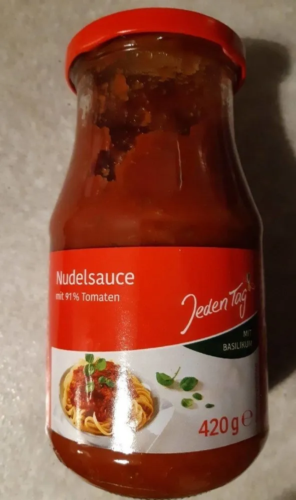 Nudelsauce mit 91% tomaten