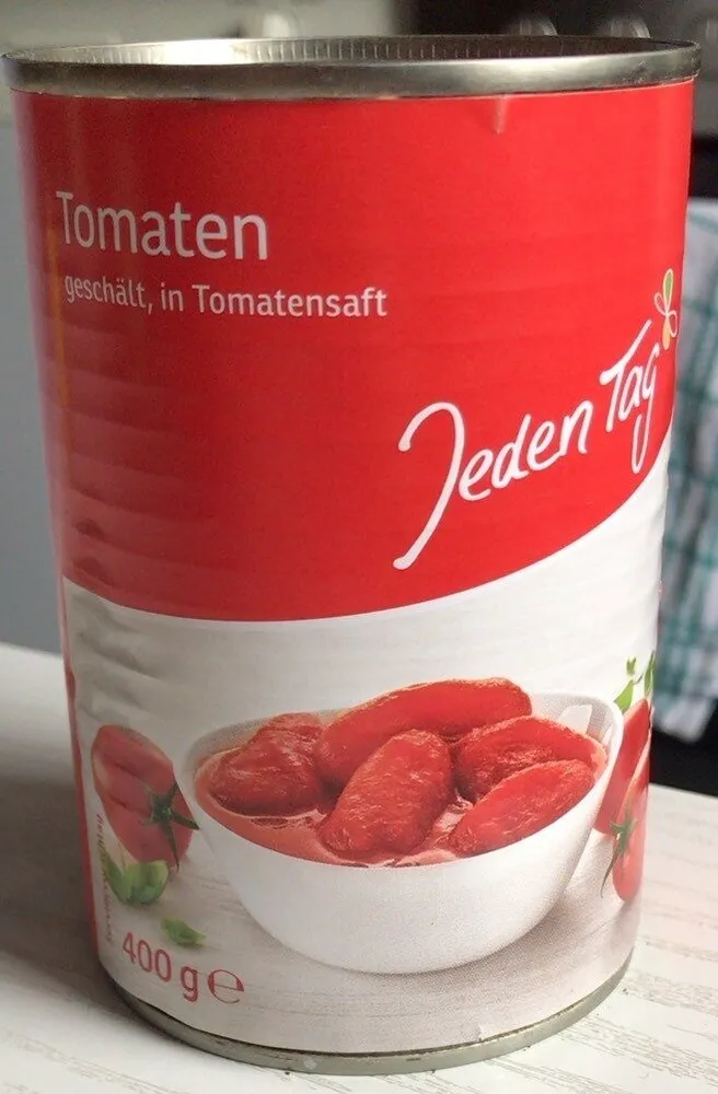 Tomaten, geschält, in Tomatensaft