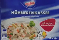 Hühnerfrikassee mit Gemüse, tiefgefroren