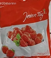 Tiefgefrorene Erdbeeren
