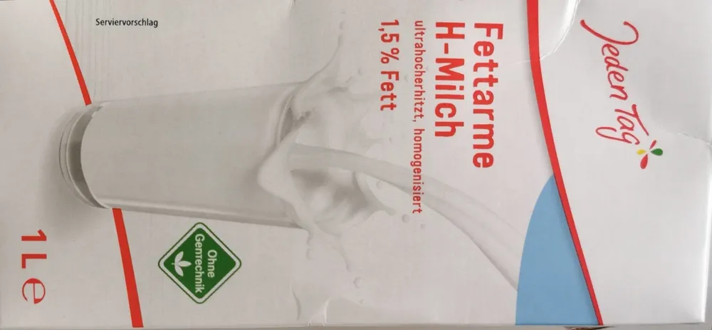 Fettarme H-Milch