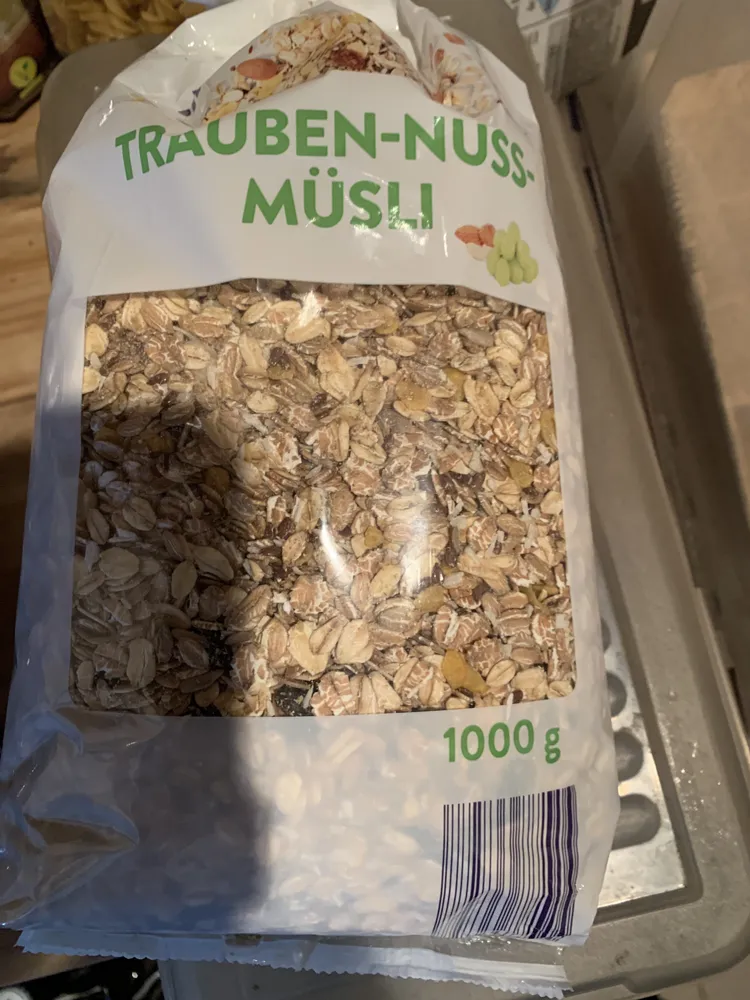Trauben Nuss Musli