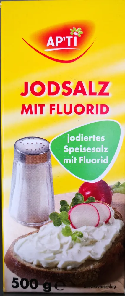 Jodsalz mit Fluorid