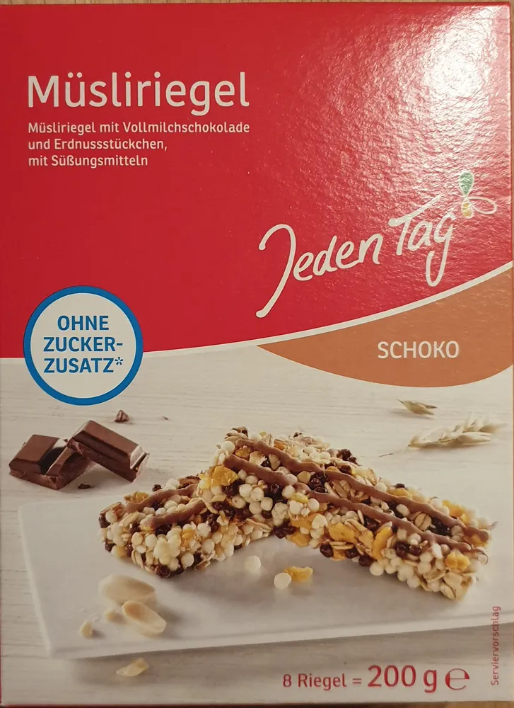Müsliriegel Schoko
