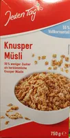 Knuspermüsli weniger Zucker