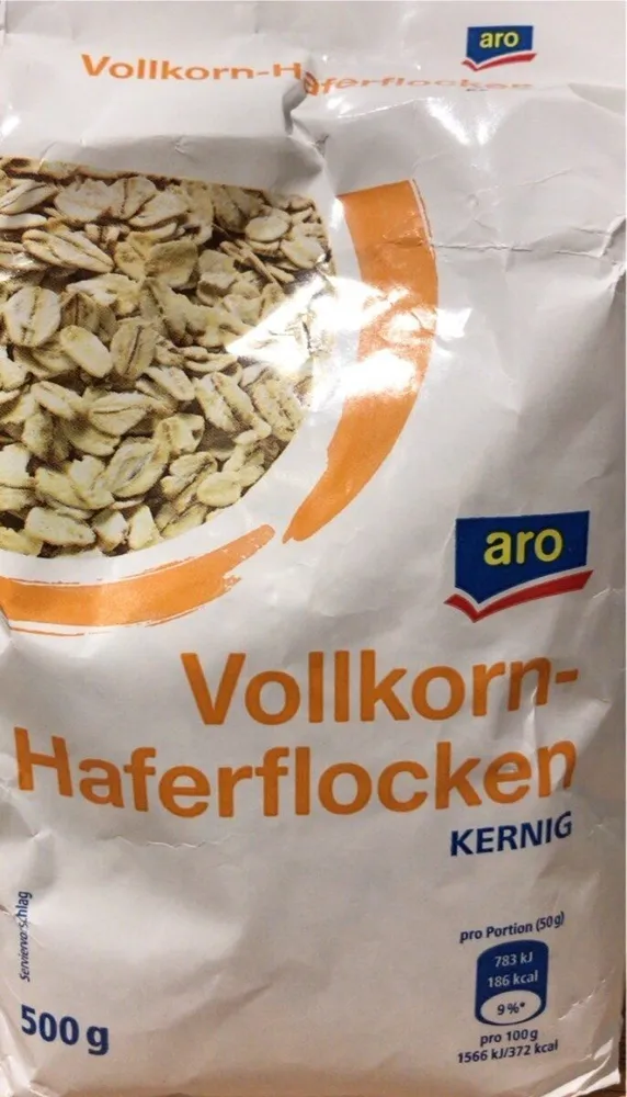 Vollkorn Haferflocken