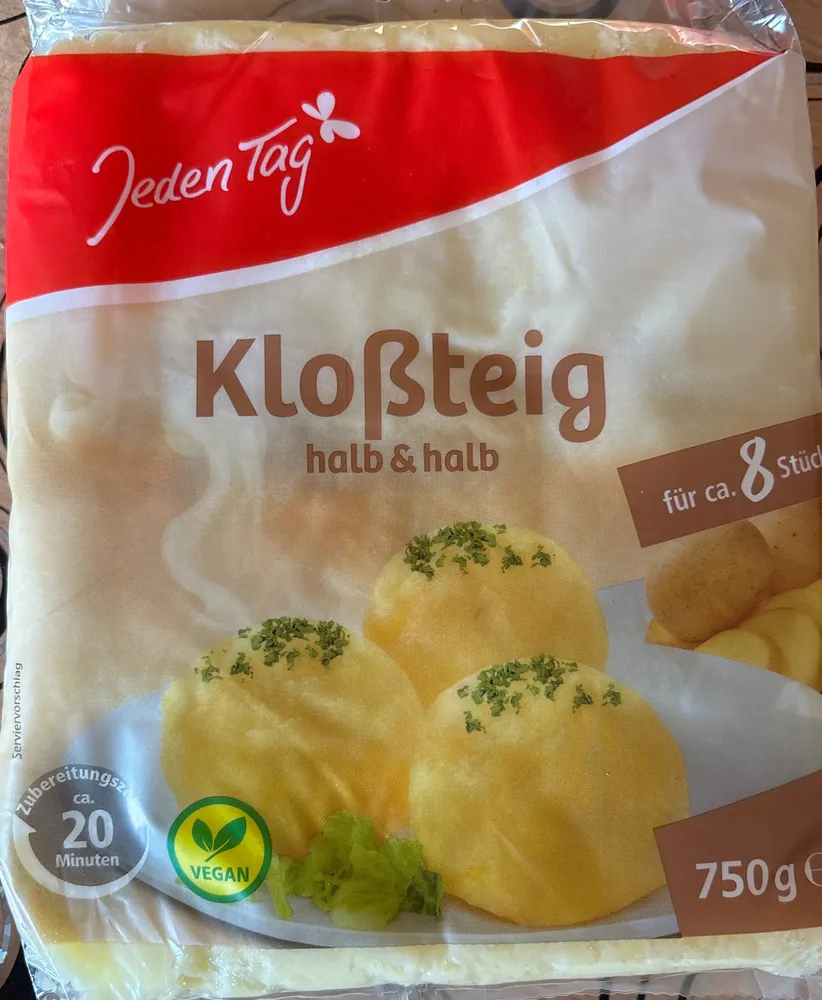 Kloßteig Halb & Halb