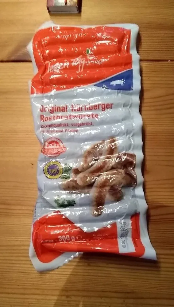 Original Nürnberger Rostbratwürste