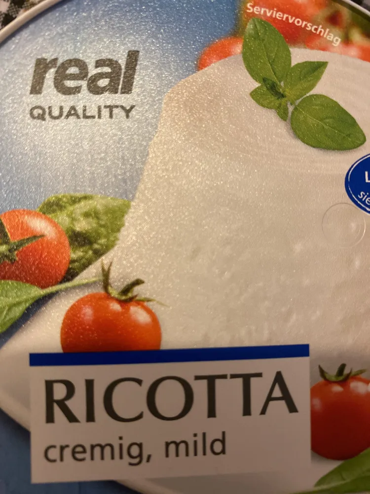 Ricotta cremig,mild