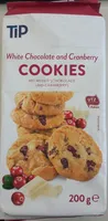 White Chocolate and Cranberry COOKIES