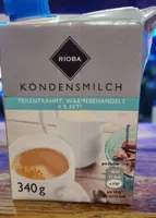 KONDENSMILCH TEILENTRAHMT, WÄRMEBEHANDELT 4 % FETT