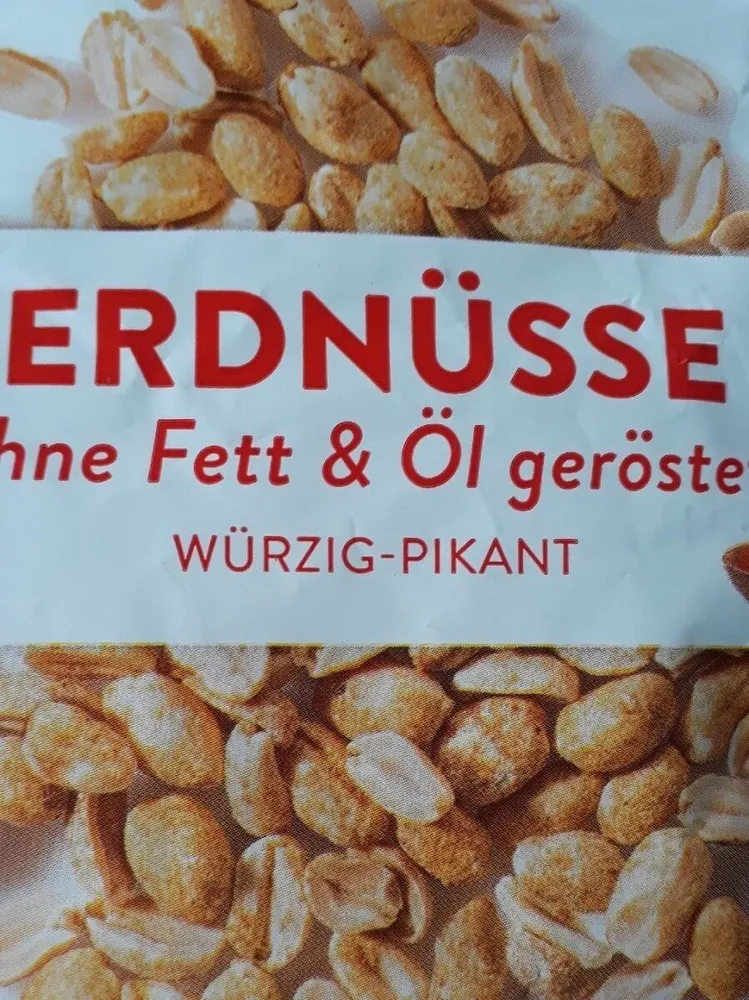 Erdnüsse Würzig-Pikant