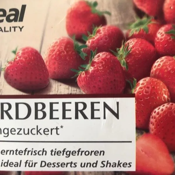 Erdbeeren  tiefgekühlt