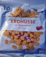 Erdnüsse im Teigmantel Paprika