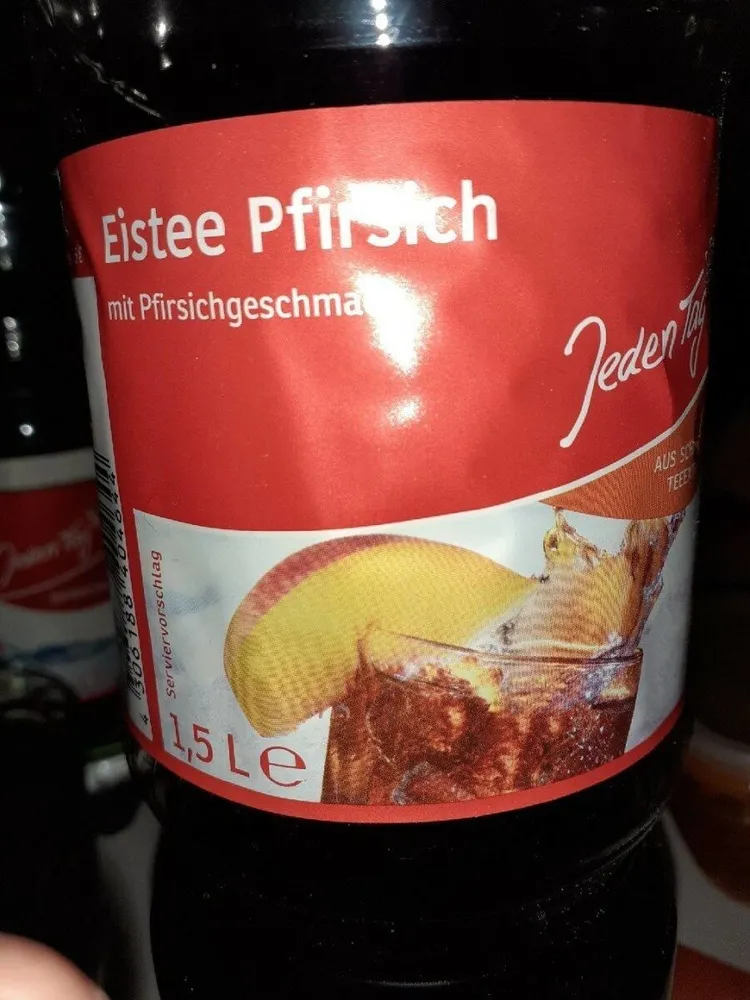 Eistee Pfirsich