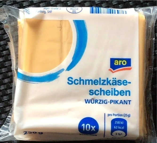 Schmelzkäsescheiben