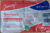 Speisequark Vollfettstufe