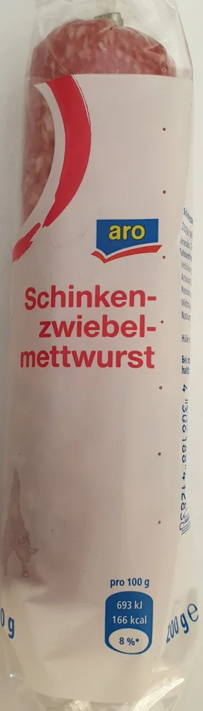 Schinkenzwiebelmettwurst