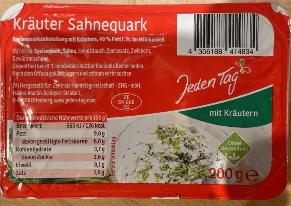 Kräuter Sahnequark