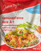 Gemüsepfanne Asia Art