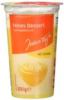 Pudding "Vanille mit Sahne"