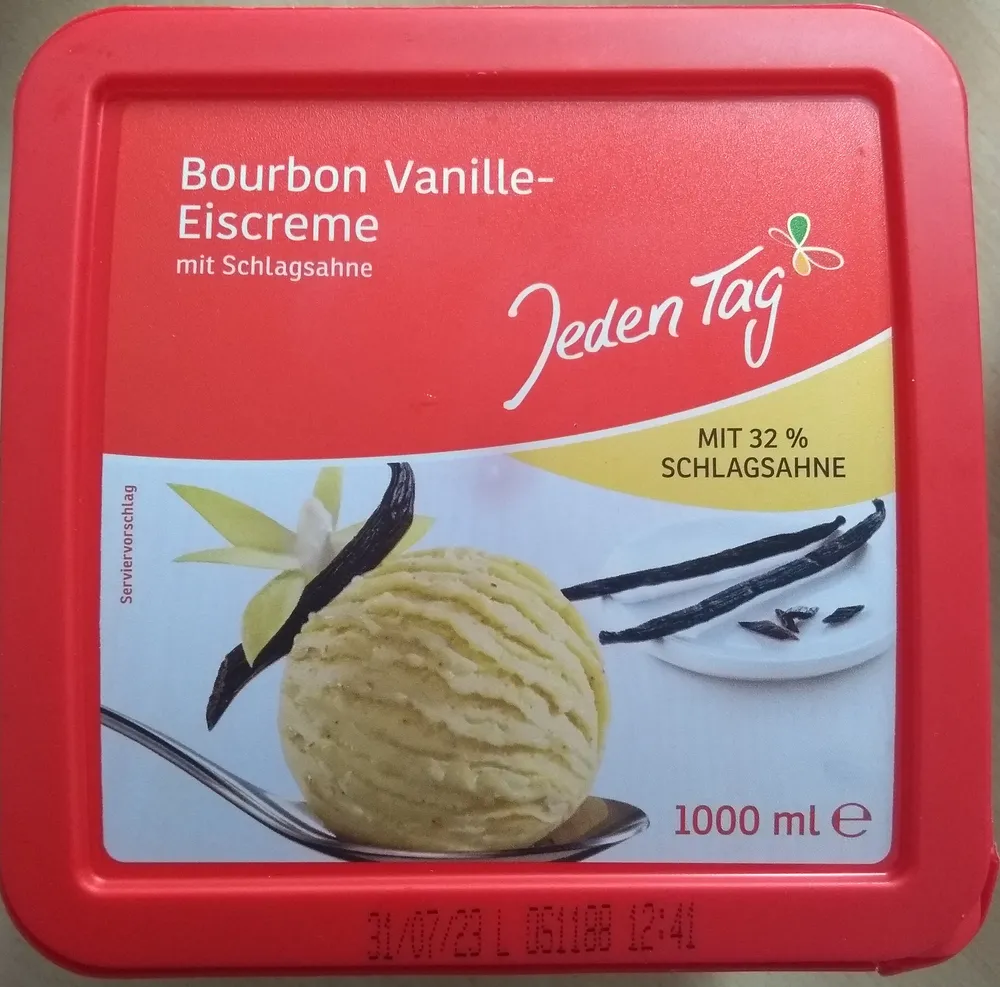Bourbon Vanille-Eiscreme