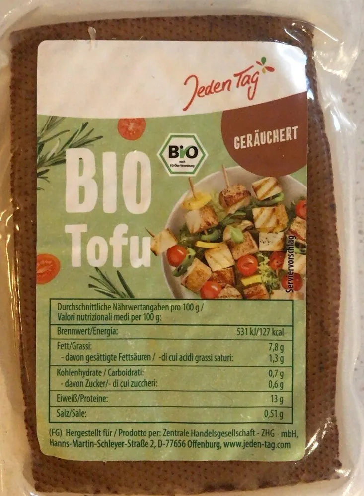 Bio Tofu geräuchert