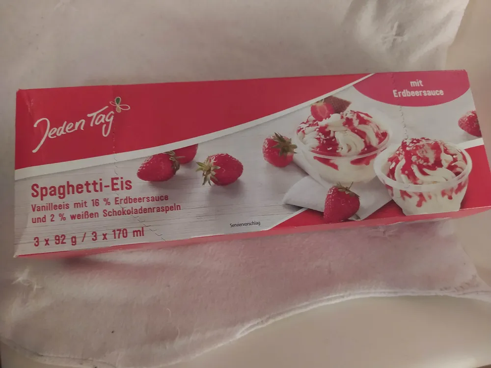 Spaghetti Eis