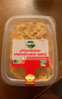 Pflanzlicher Vleischsalat spicy